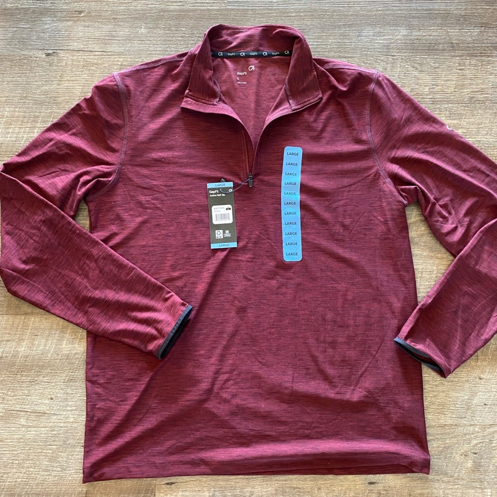 GapFit half zip